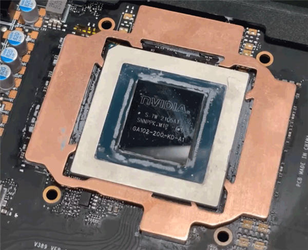 RTX 3080散热改造后:暴降25度