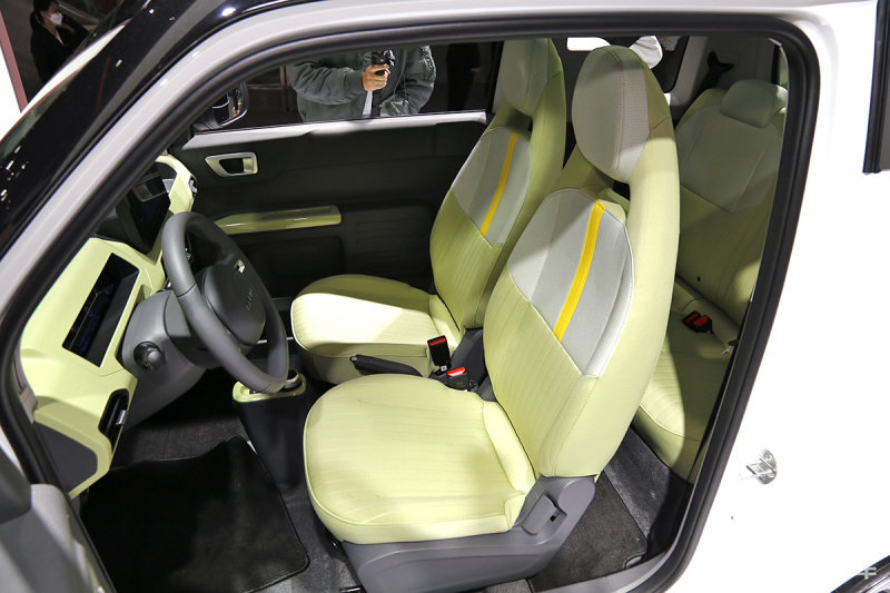 2022广州车展吉利熊猫mini新春版实拍