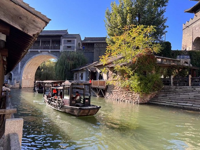 拉曼库洛娃镜头下的北京古北水镇。受访者供图