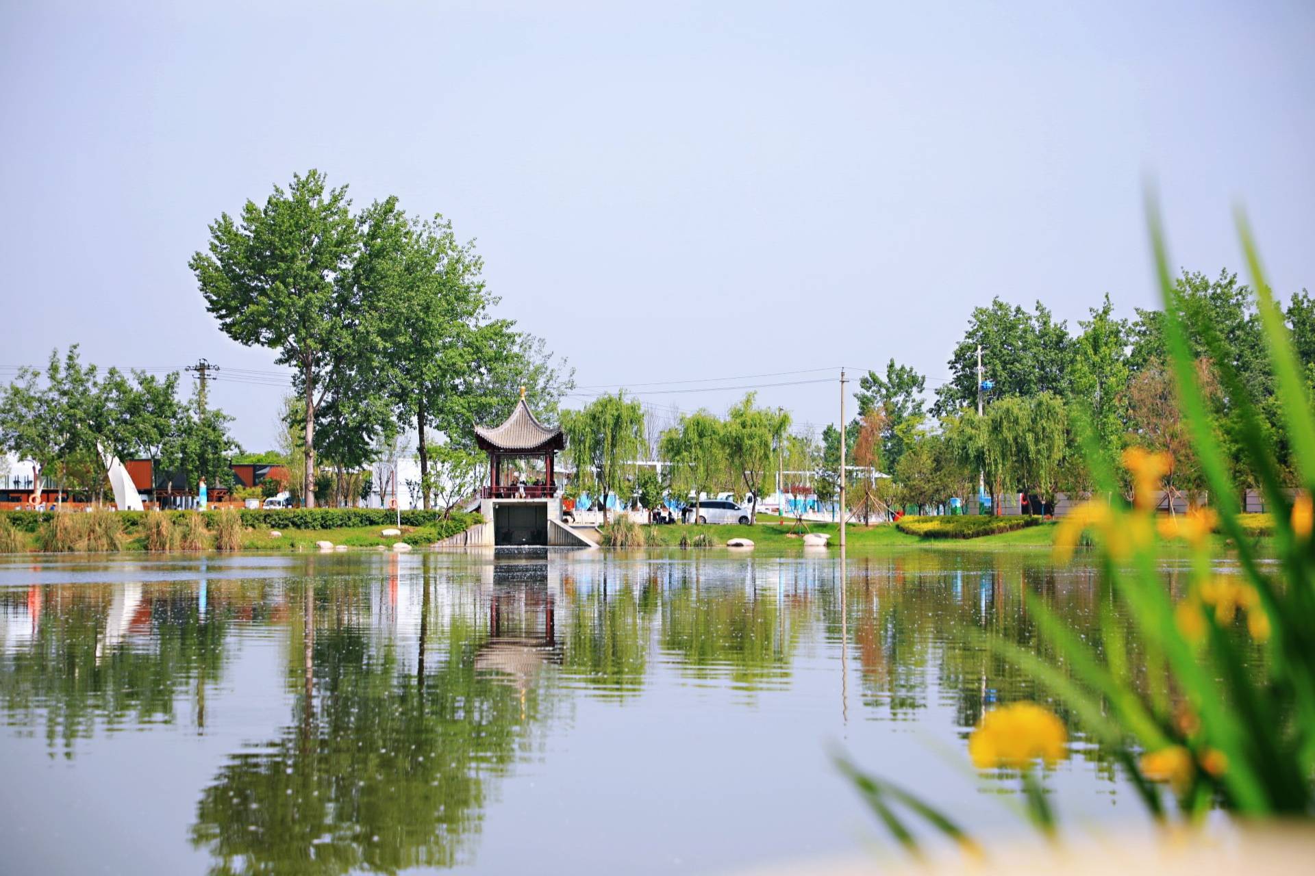 西安又添旅遊打卡地,高新儀祉湖水利風景區近期開園,亮點搶先看__鳳凰