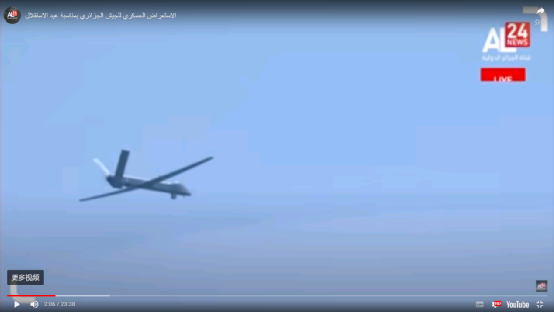 看！中国无人机飞过这国阅兵式