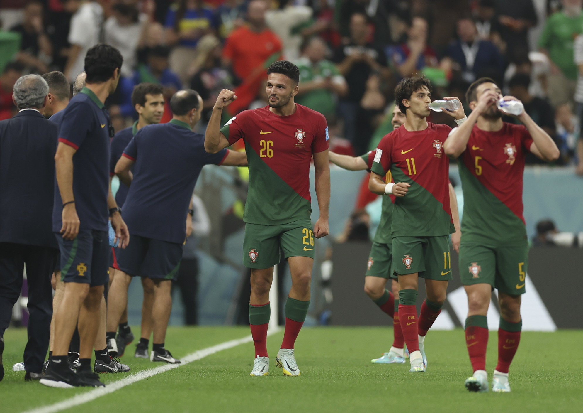 <em>足球</em>——八分之一决赛：葡萄牙对阵瑞士(8)