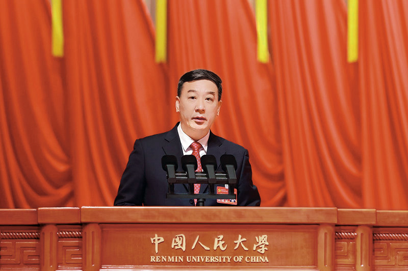 瞭望|走新路 创新知 育新人——中国人民大学党委书记张东刚_凤凰网