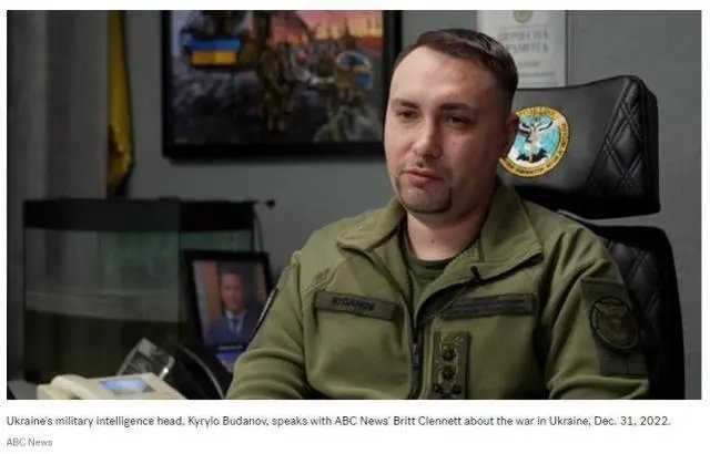 乌克兰国防情报局局长基里洛·布达诺夫 图源:美媒