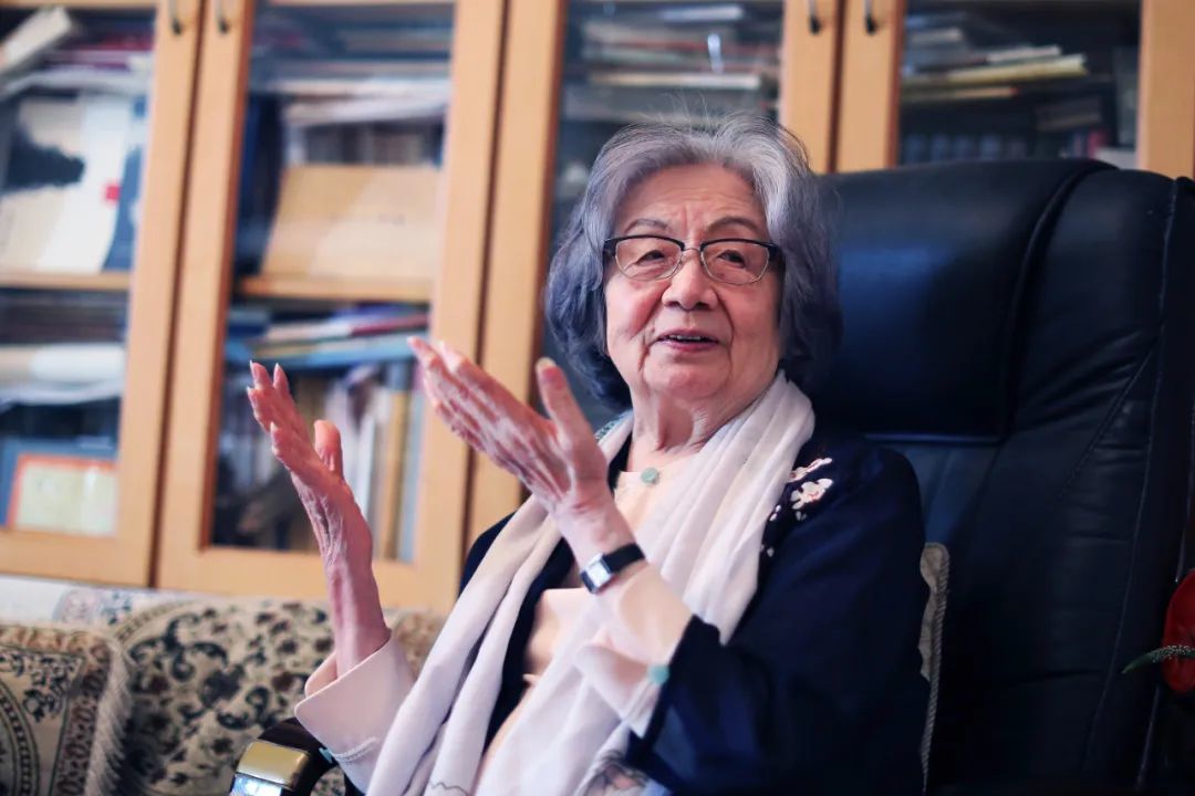 2020年,叶嘉莹先生在南开大学寓所