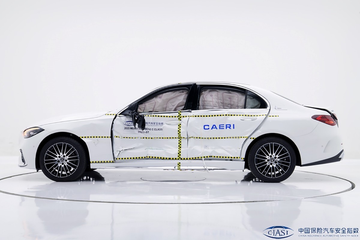 还记得中保研吗?新一批碰撞测试结果出炉 包含奔驰C级/比亚迪海豹