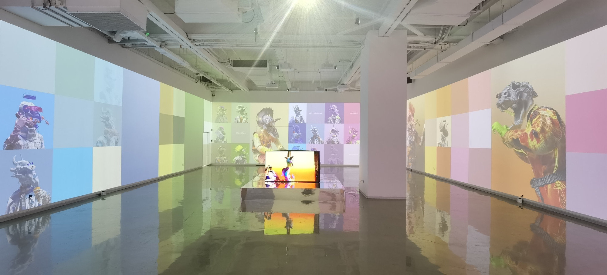 这个展虚实结合,拓宽艺术被看见的可能