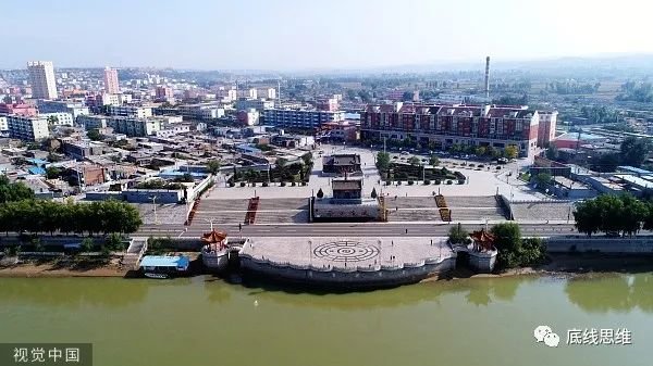 山西河曲县:黄河第一河心岛 娘娘滩