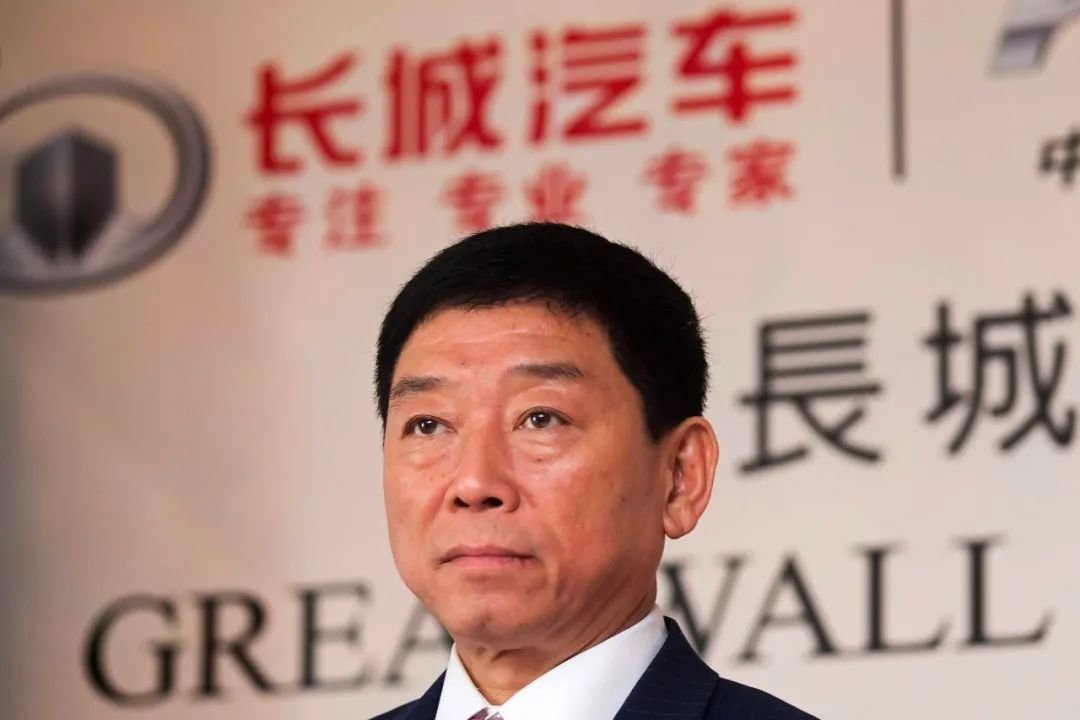 图为长城汽车董事长魏建军,2016年,魏建军以自己的姓氏为名,推出高端品牌WEY(魏)