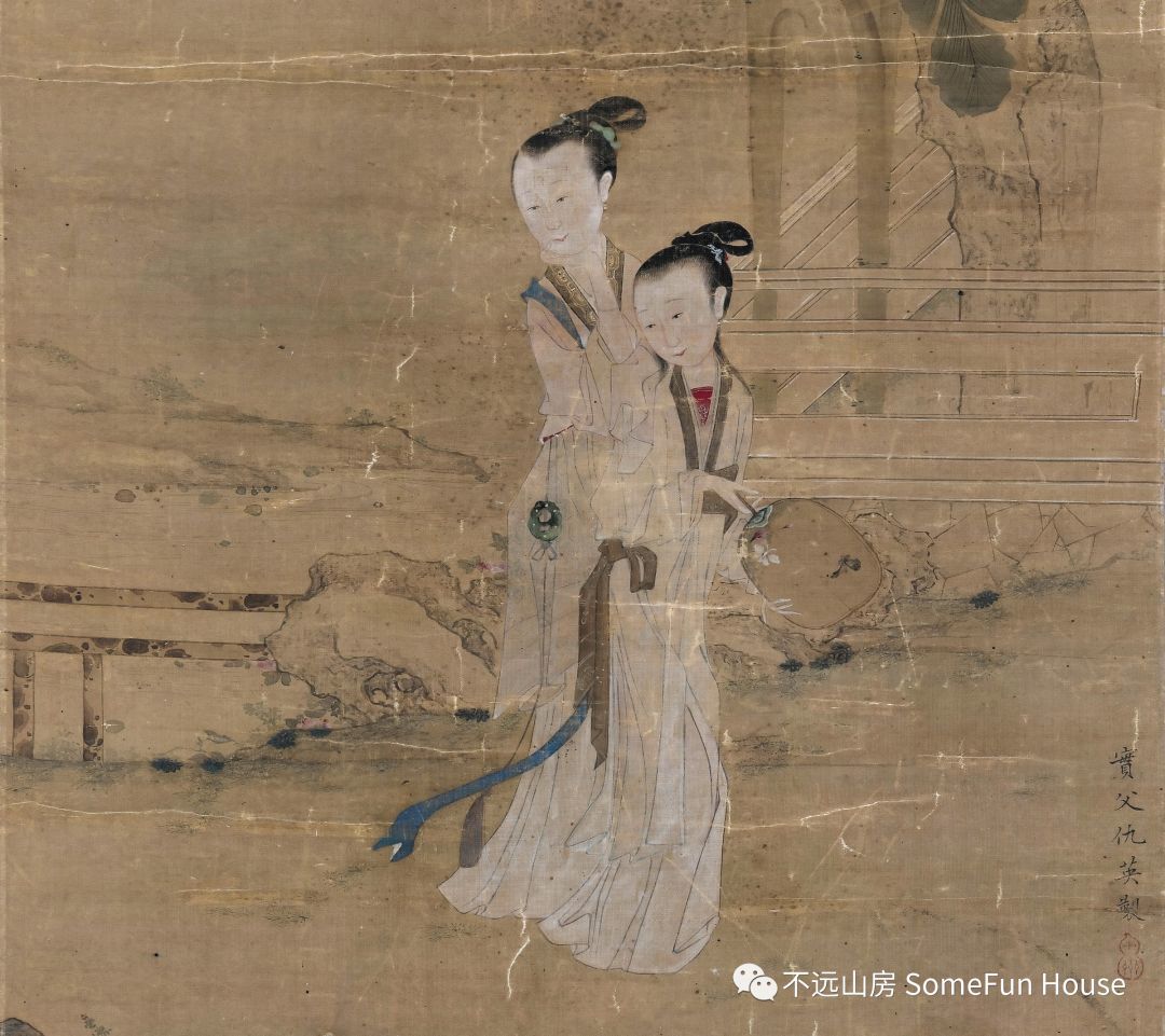 晚明青花仕女图像风格刍议_凤凰网