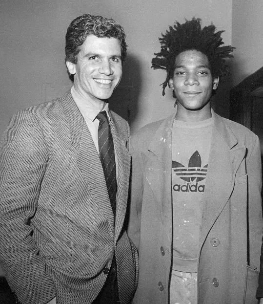 年轻时的高古轩与巴斯奎特