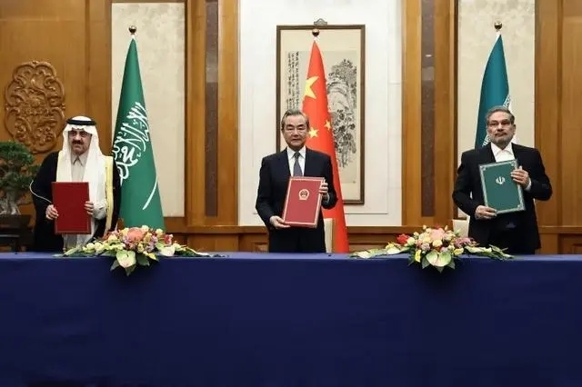 中国成功斡旋沙特和伊朗的关系，让外界对中国在中东和平中发挥的作用充满期待（图片来源：网络）