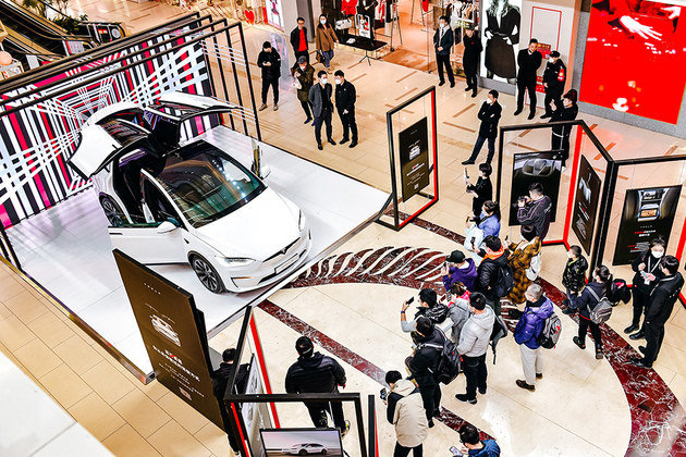 “路转粉” 特斯拉Model X Plaid北京巡展