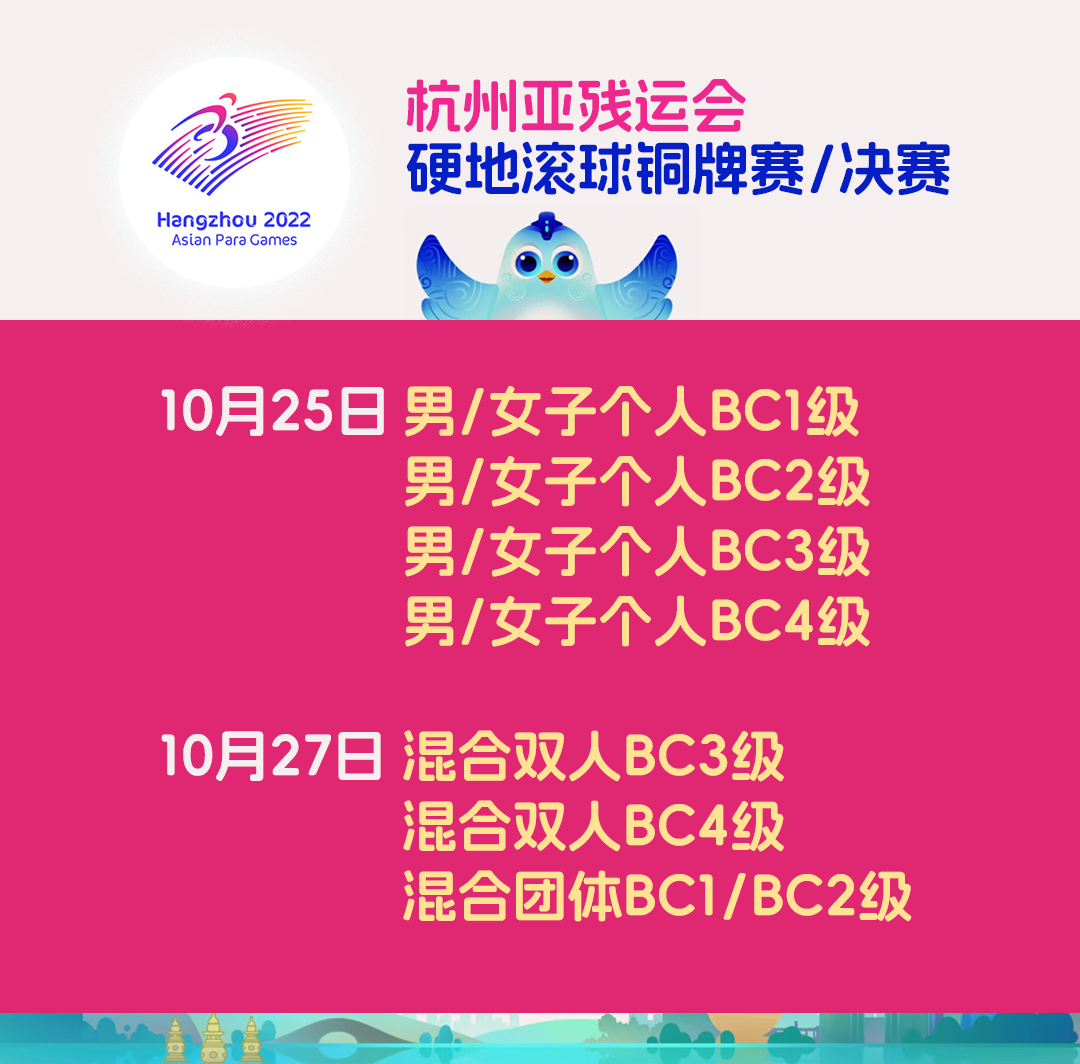 残亚运硬地滚球——残奥“唯二”特有项目之一