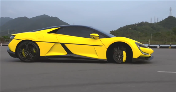 比亚迪百万超跑 仰望U9内饰专利图曝光:超个性方向盘上车