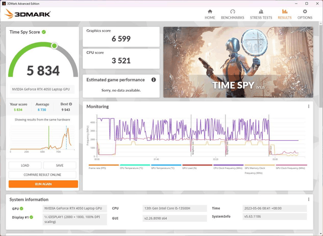 轻薄游戏 高能出圈 13代标压+RTX4050独显版宏碁非凡X评测