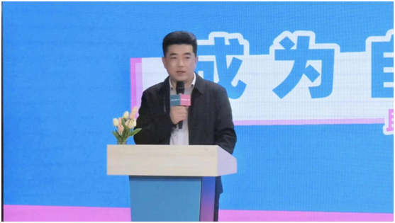 未来网董事长马兴民致辞(未来网供图)