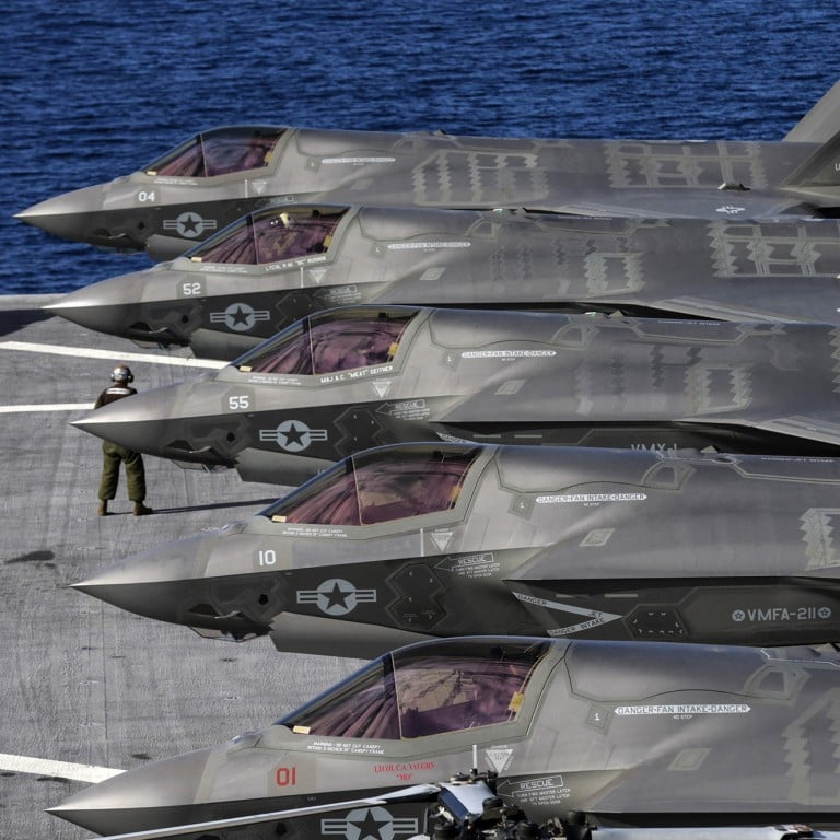洛克希德·马丁公司与BAE公司合作研发的F-35B隐形战机 图源:外媒