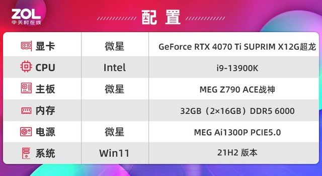 微星RTX 4070 Ti超龙显卡评测 RTX40系高端玩家首选