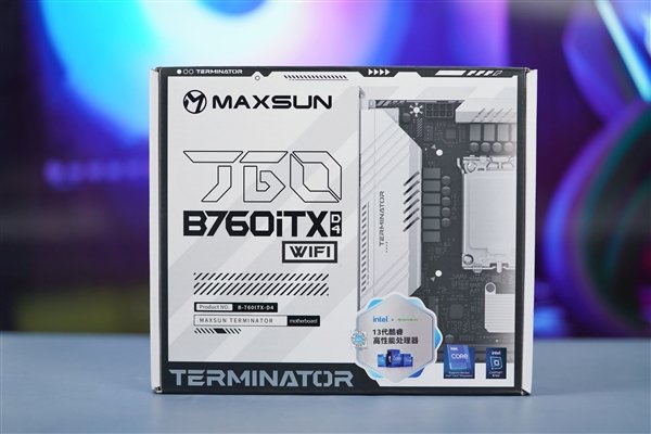 小主机选它没错!铭瑄终结者B760ITX D4 WIFI主板图赏