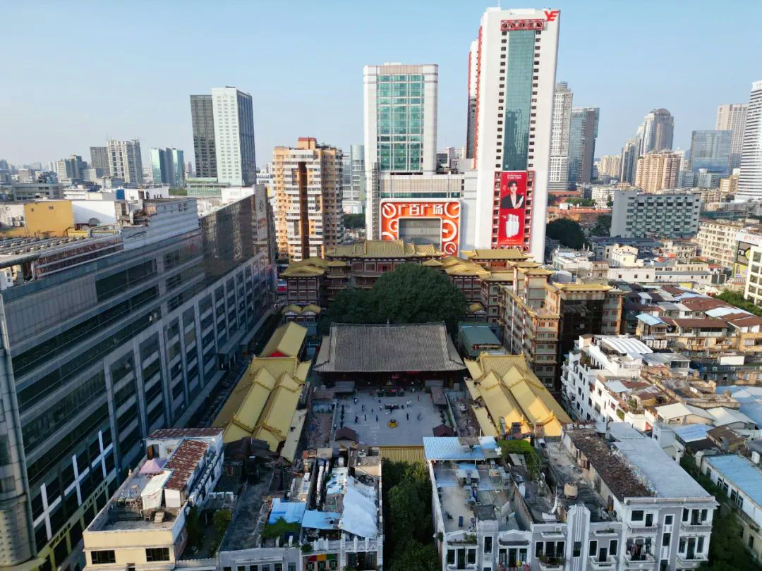 大佛寺二期复建工程现貌