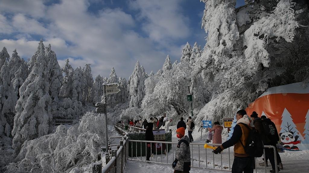 四川省瓦屋山景区。视觉中国 图