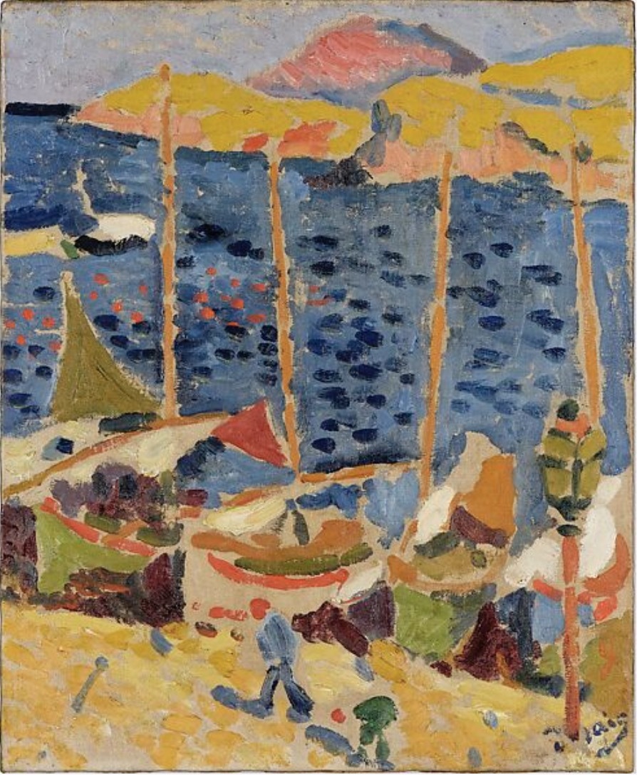 德兰，《科利乌尔的船只》，1905