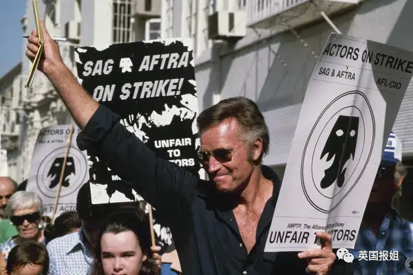 奥斯卡影帝 Charlton Heston在80年集会上