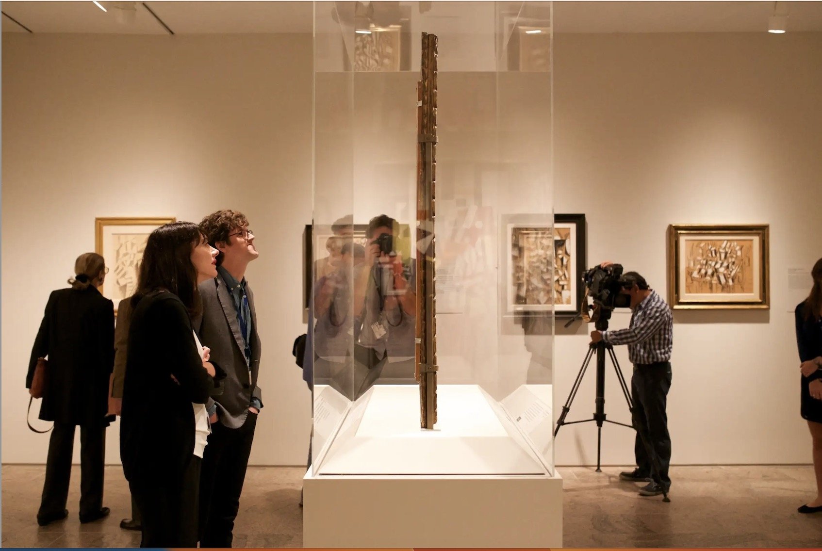 纽约大都会艺术博物馆“立体主义和错视画传统”展览现场