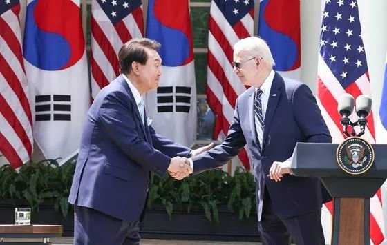 白宫网站公布的《华盛顿宣言》截图