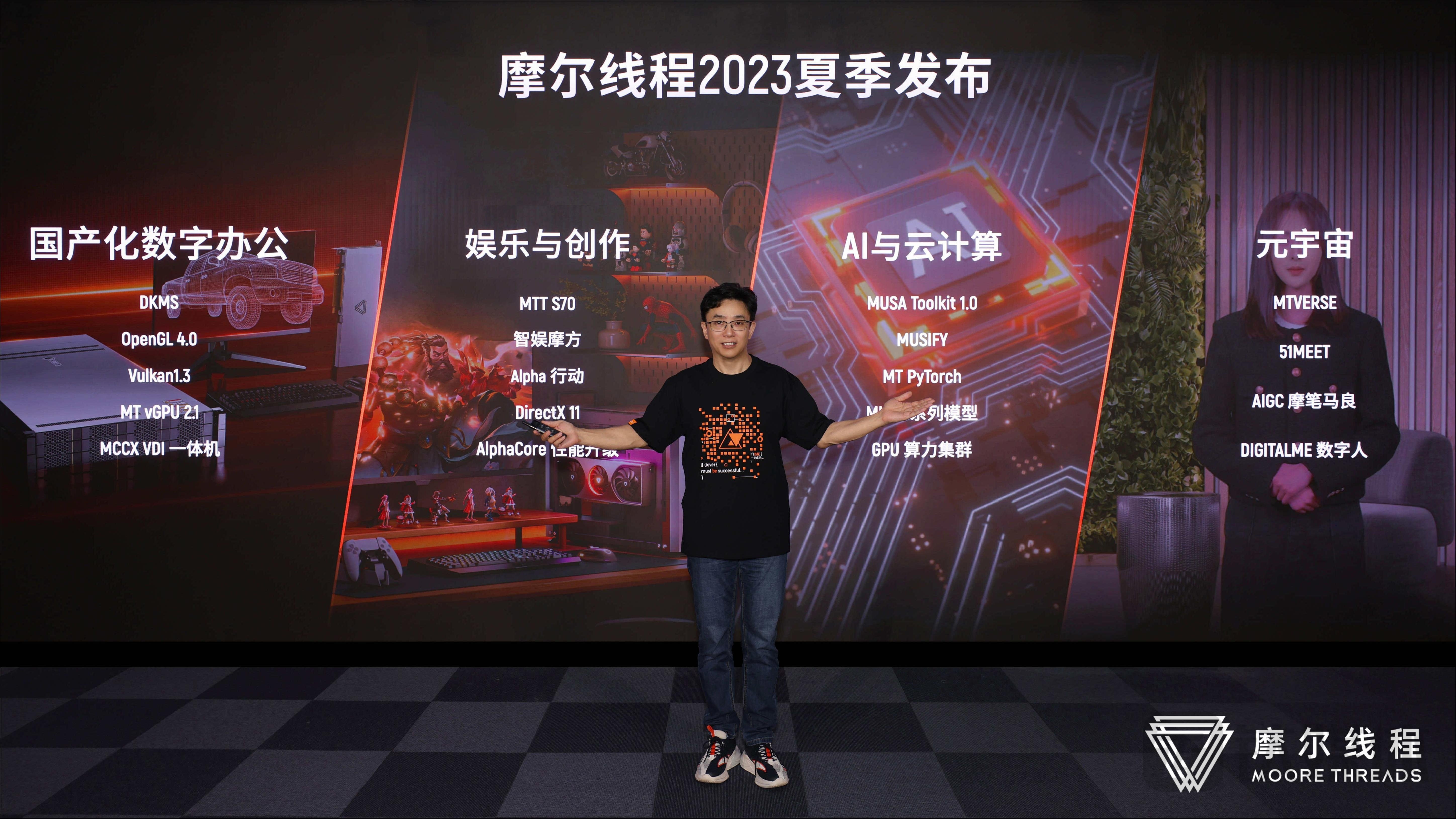 摩尔线程创始人兼CEO张建中