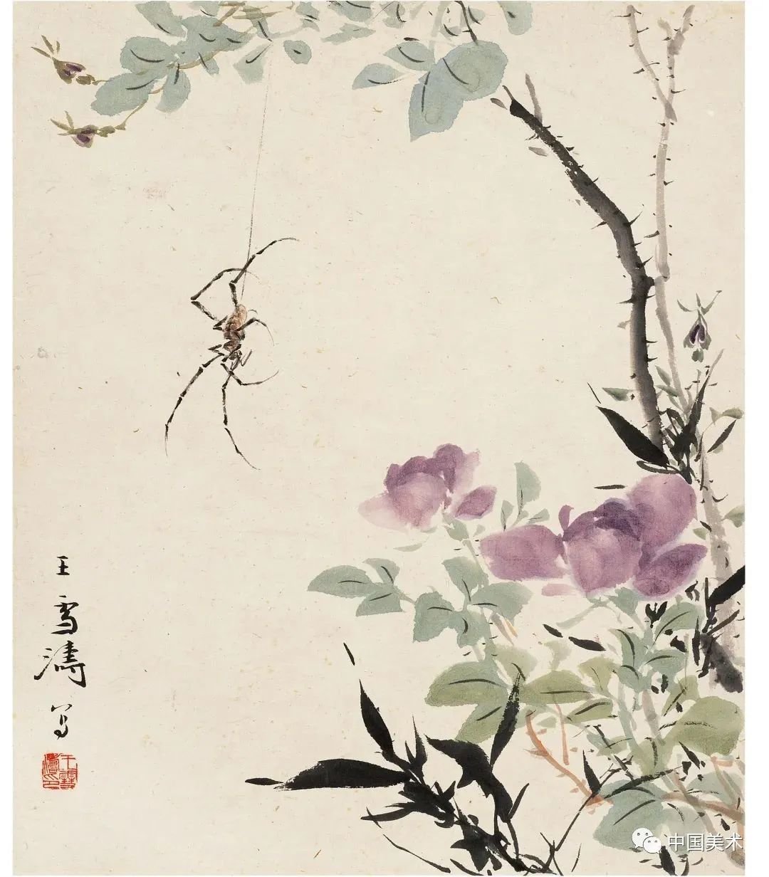 王雪涛：花卉虫鸟册