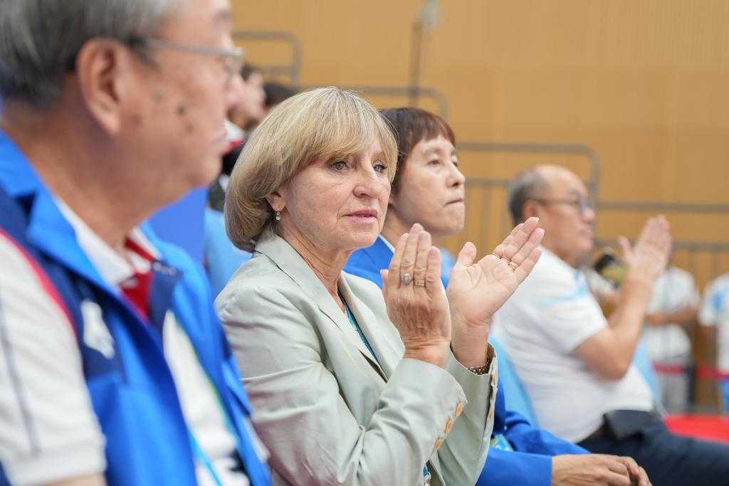 图为伊凡娜·埃尔特洛娃。新华社记者田光雨摄