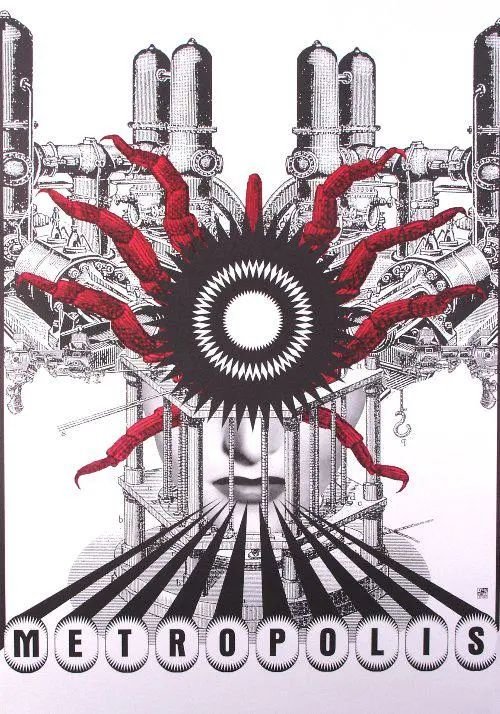 ✦美国科幻电影《大都会》海报