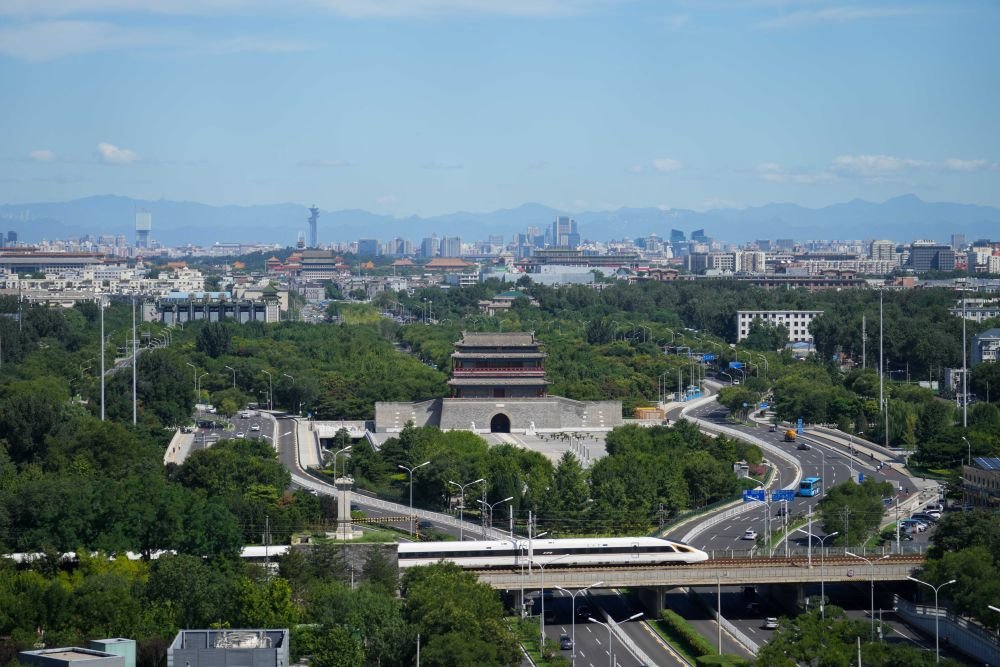 北京西城区永定门图片