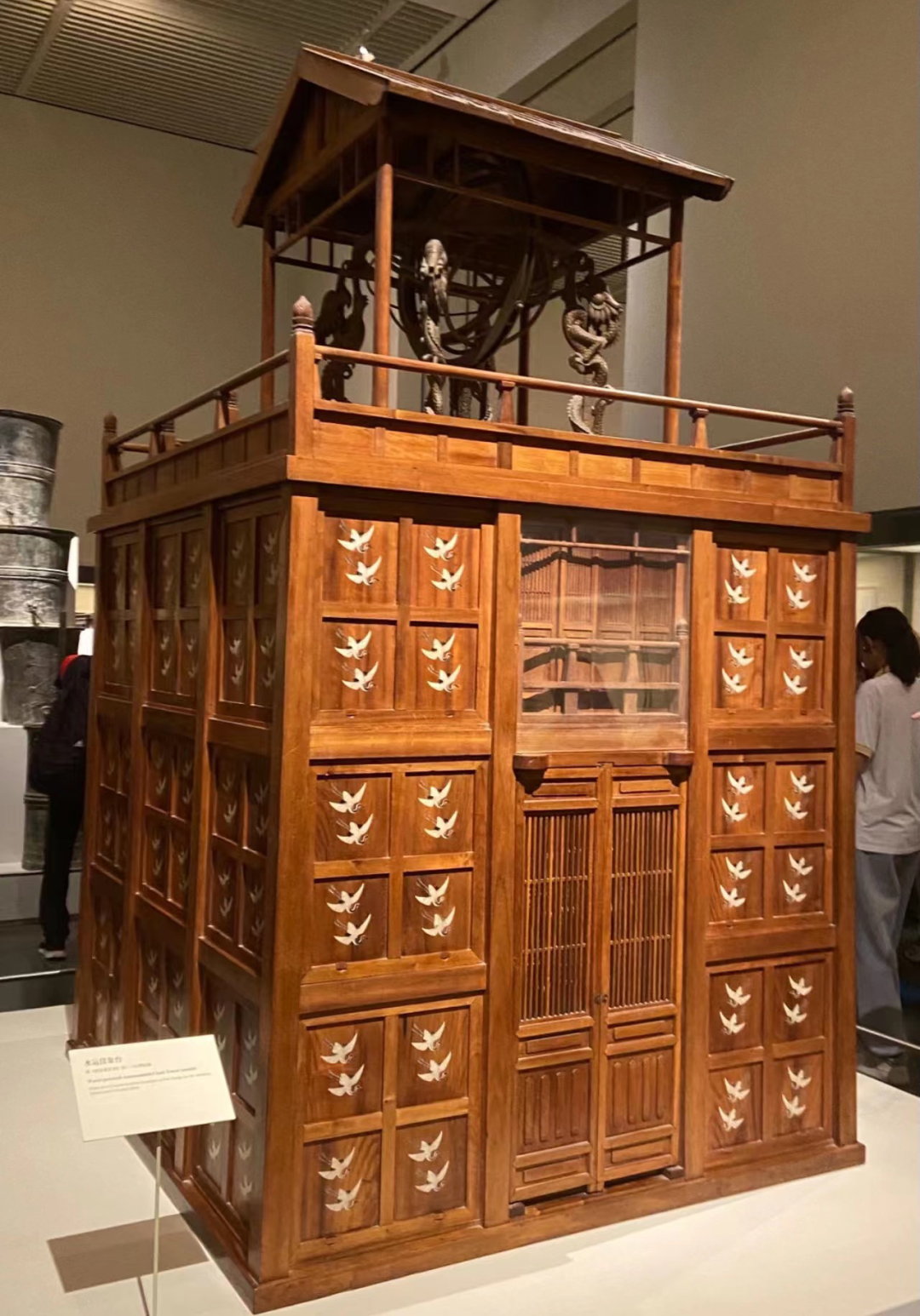 水运浑天仪，最早发明于唐代，摄于中国国家博物馆展厅。