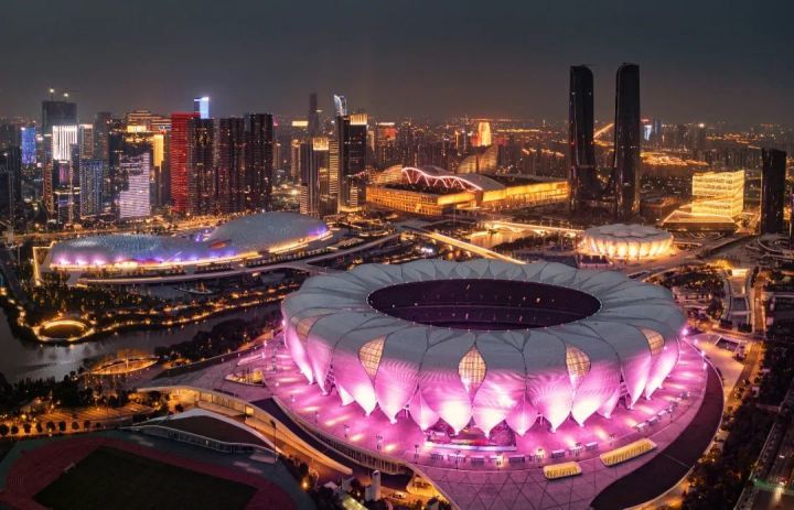 杭州奥体中心 图源：视觉中国