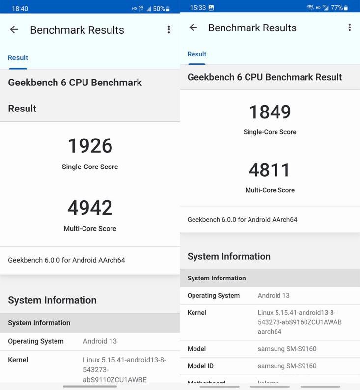 除了大小 三星Galaxy S23和S23+区别在哪