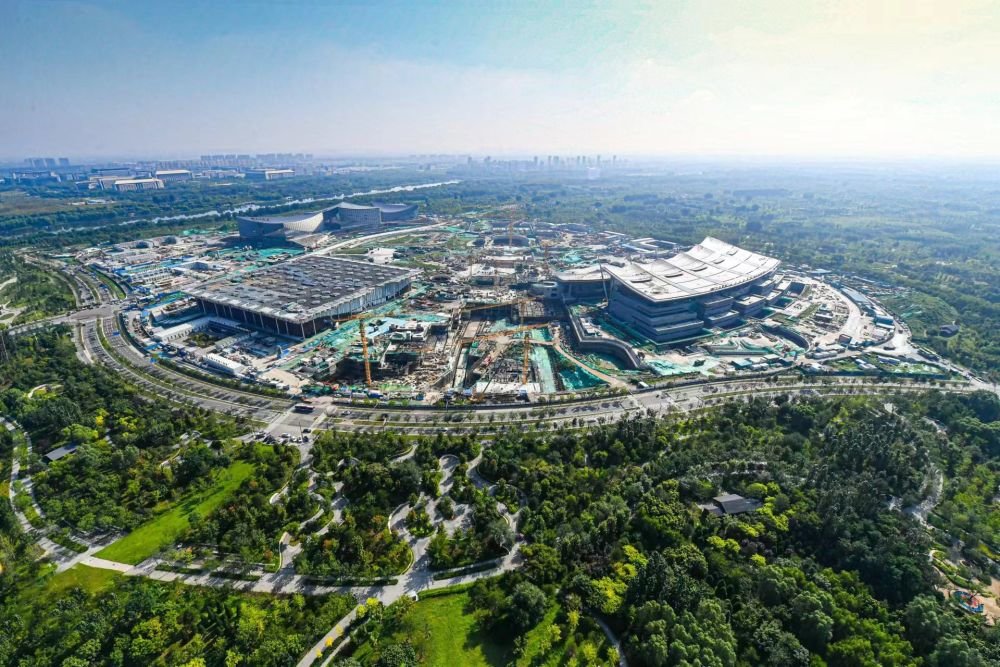 北京城市副中心“三大建筑”将于年内开放。（受访对象供图）