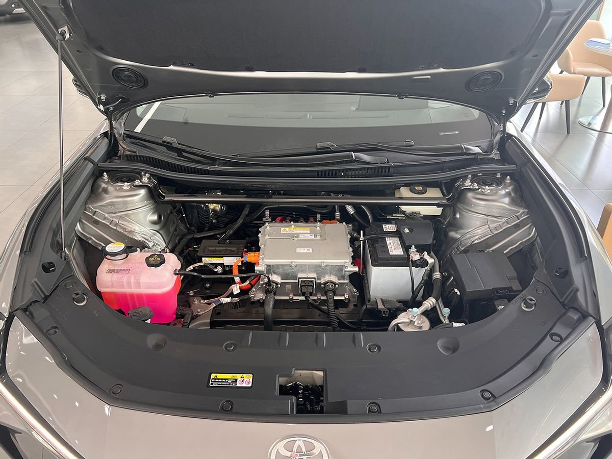 当燃油车霸主准备好好造一台电动车——丰田bZ3到店实拍