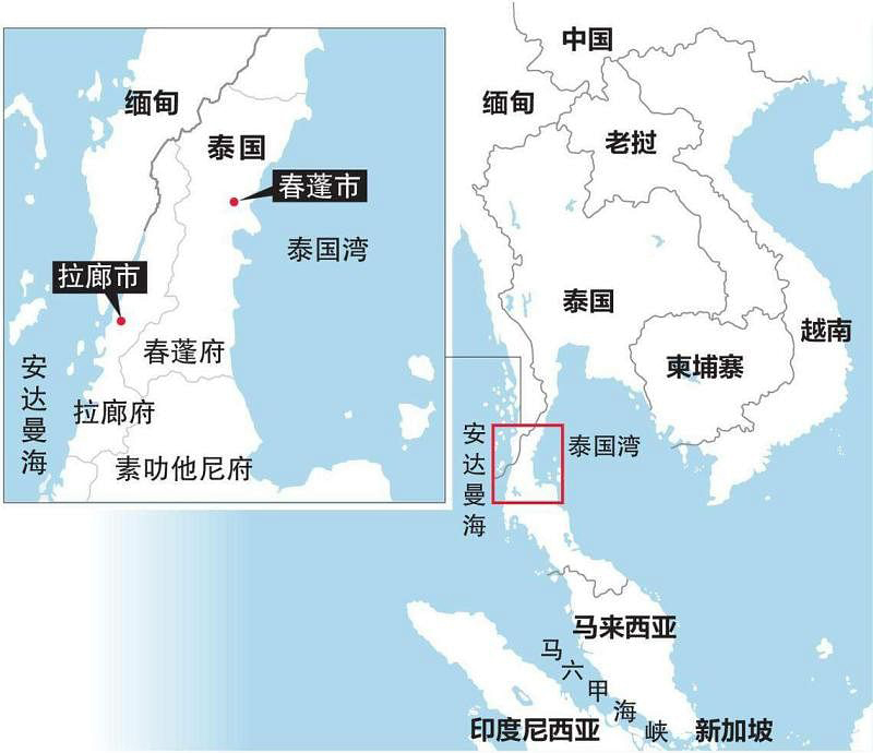 陆桥地理位置 图源:《联合早报》