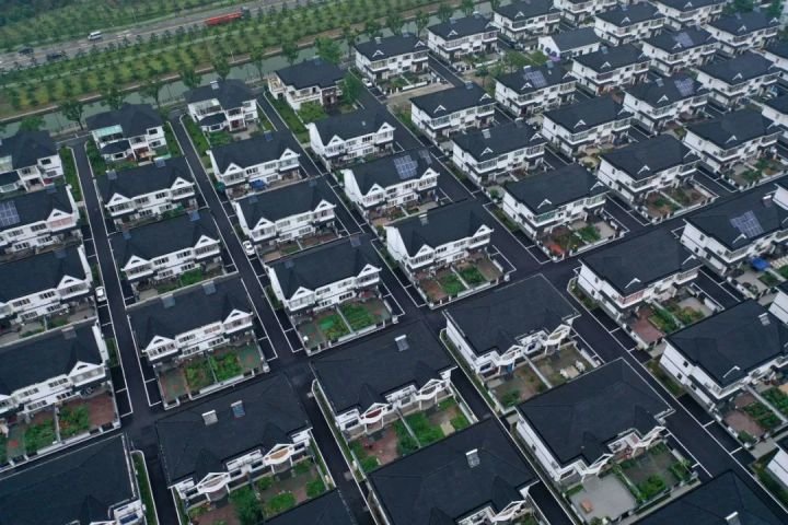 宁波市奉化区萧王庙街道滕头村民居 图源:新华社