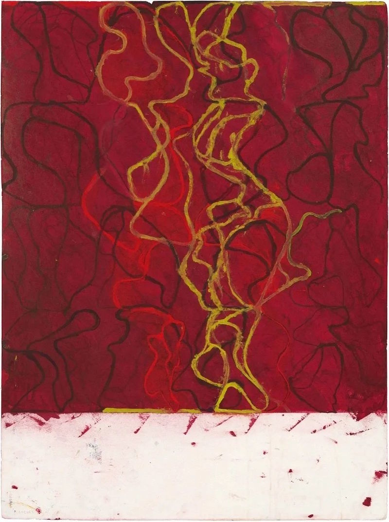 布莱斯·马登《尼维斯夜画》,2018