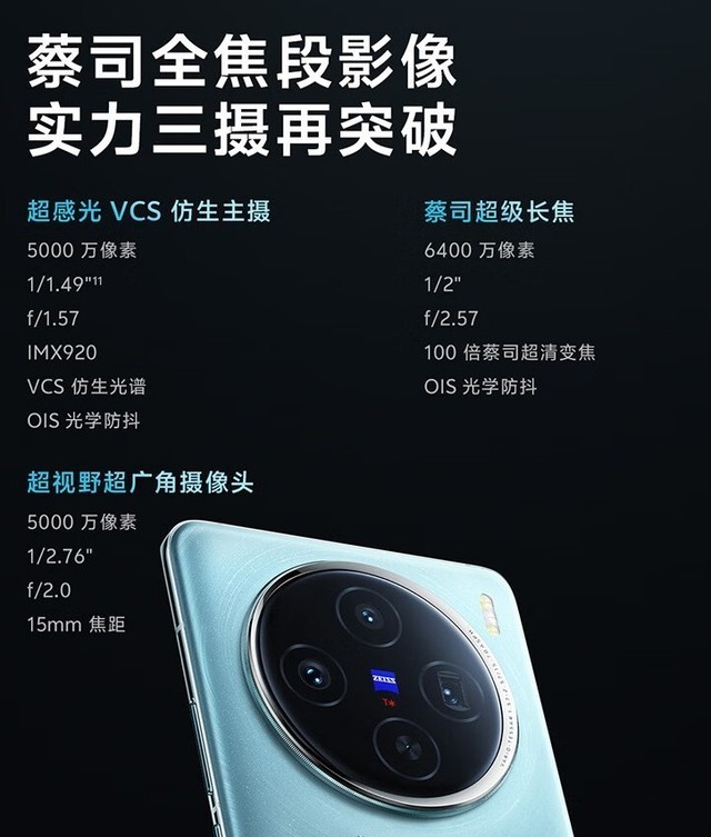 标准版也有Pro级潜望镜头 vivo X100蔡司长焦镜头体验分享