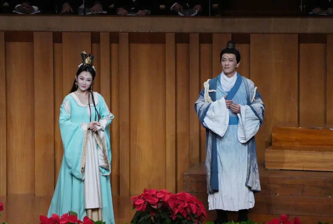 民族交响歌剧音乐会《莫高窟》演出现场