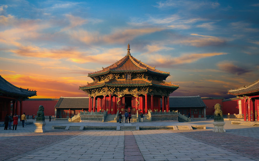 沈阳故宫大政殿。（沈阳市委宣传部供图）