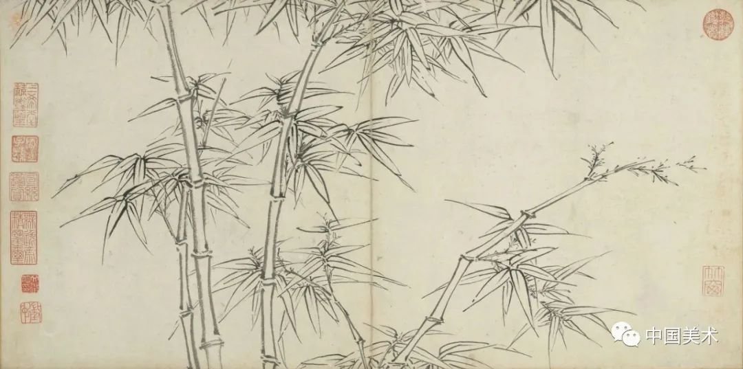 文徵明:画竹册_凤凰网国学_凤凰网