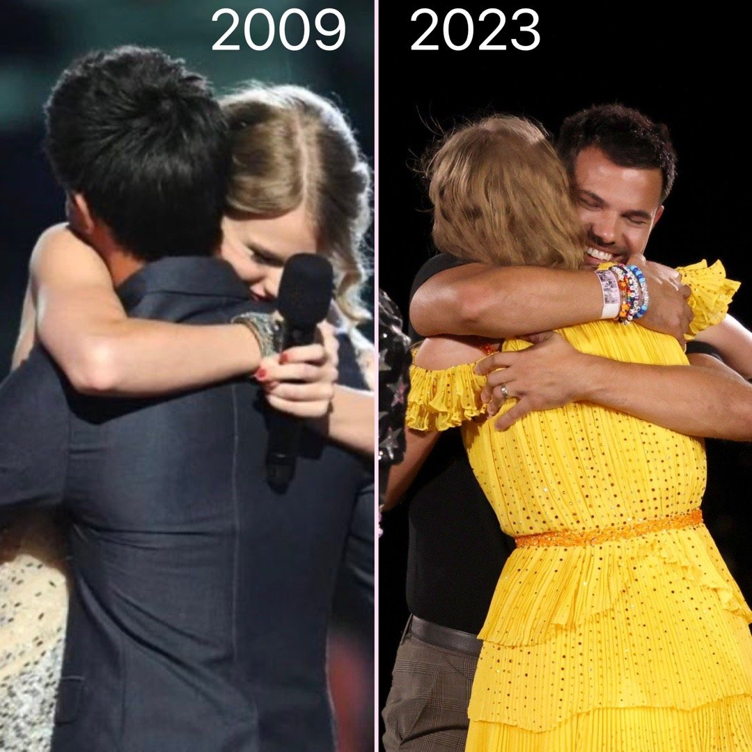 霉霉和前男友，深情相拥！_凤凰网, image size:1080x1080