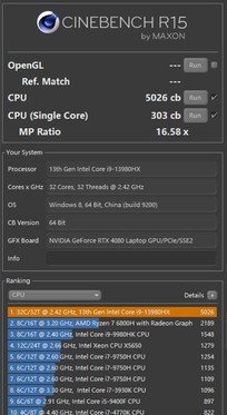 ROG枪神7 Plus超竞版首测:i9-13980HX+RTX 4080展现震撼实力