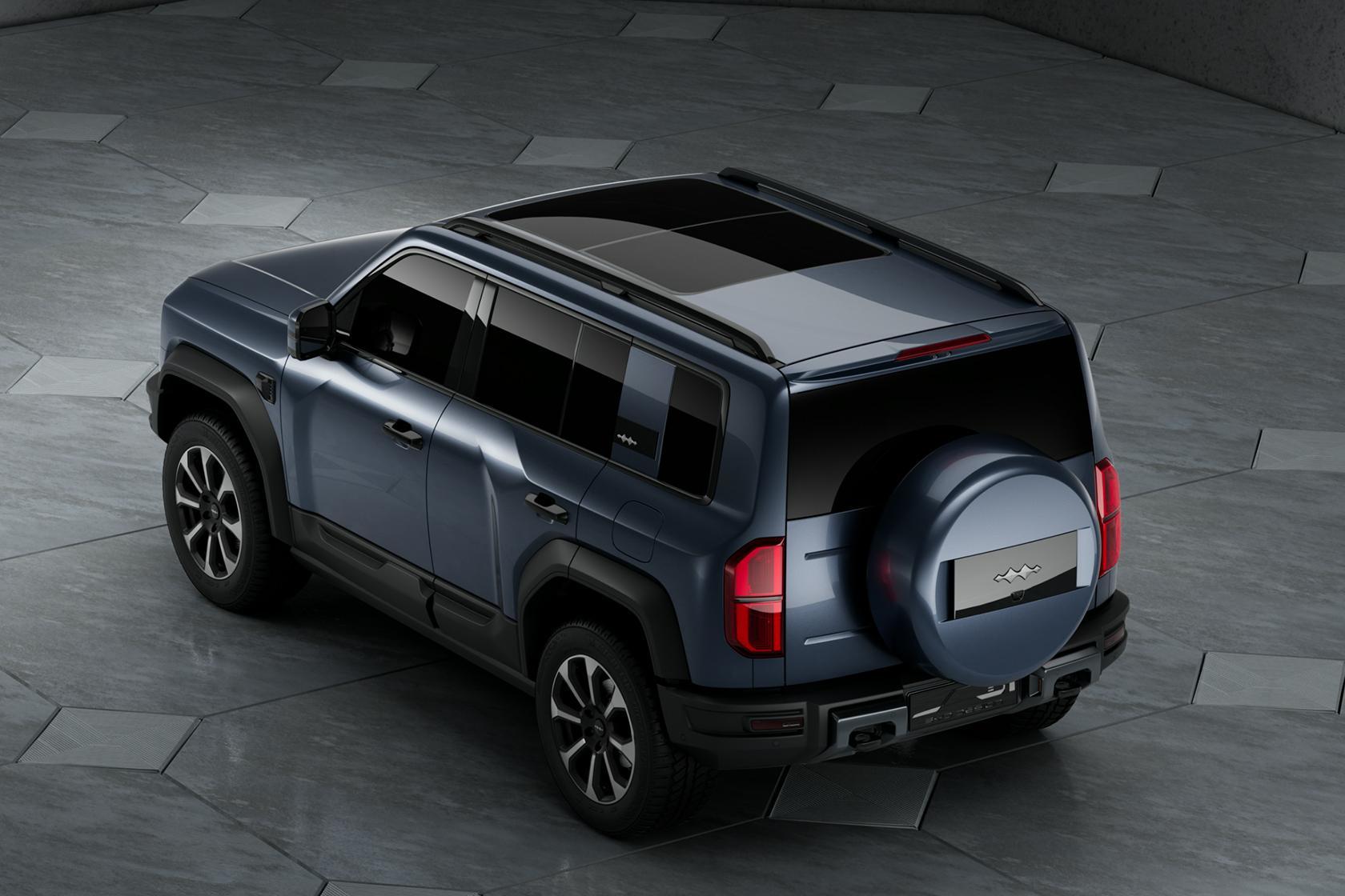 方程豹5实拍曝光 路虎卫士+福特烈马?预计售价40万元